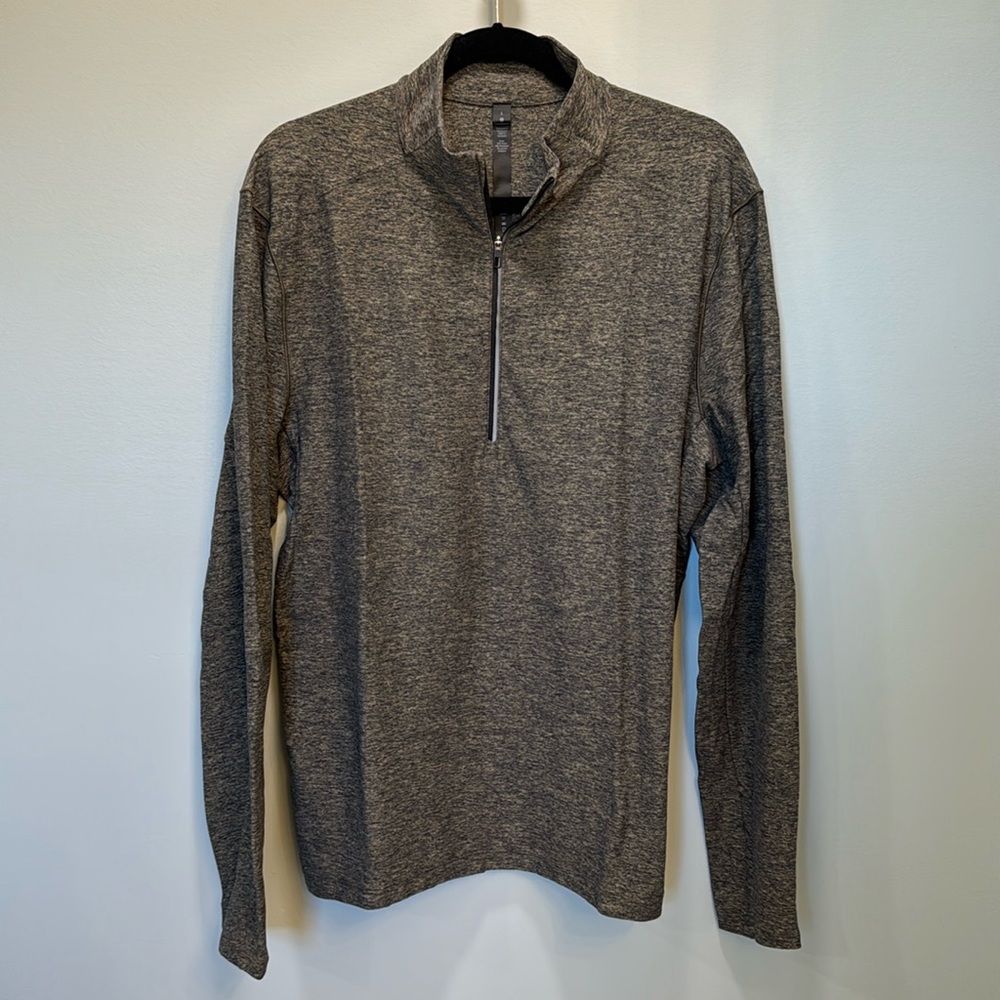 Lululemon Olive Green Half Zip Pullover